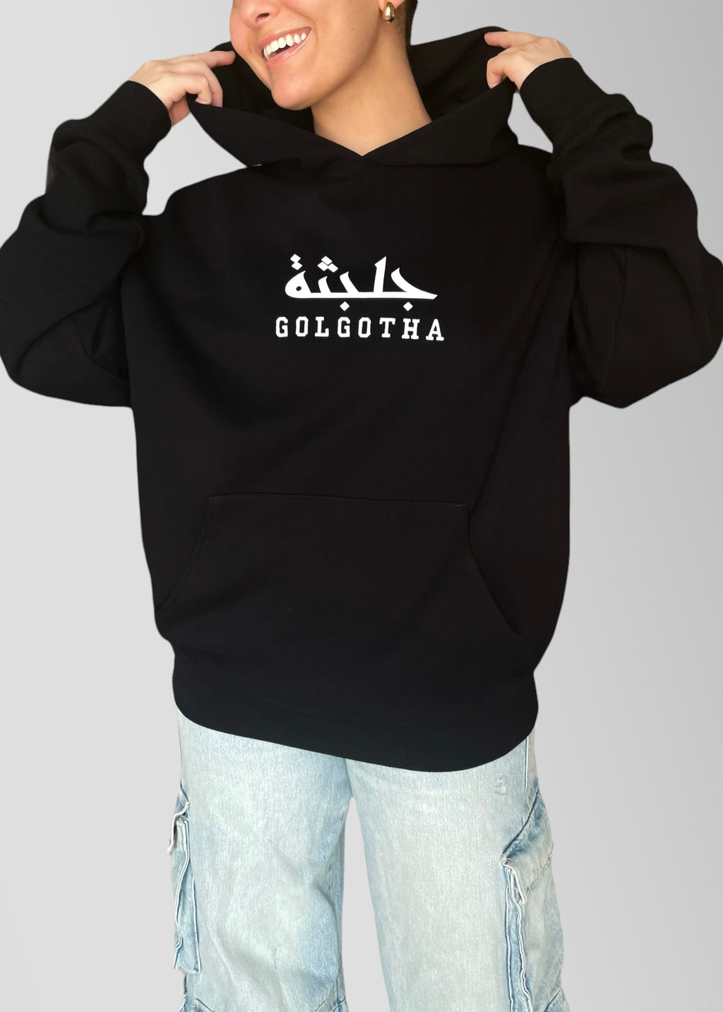Embroidered and Printed Last Words of Christ Hoodies