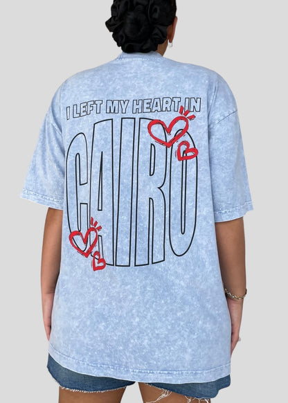 [Customizable] I Left My Heart In Cairo Tees