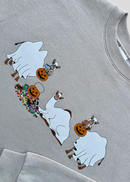 Ghost Camels: Trick or Treat Sweatshirts