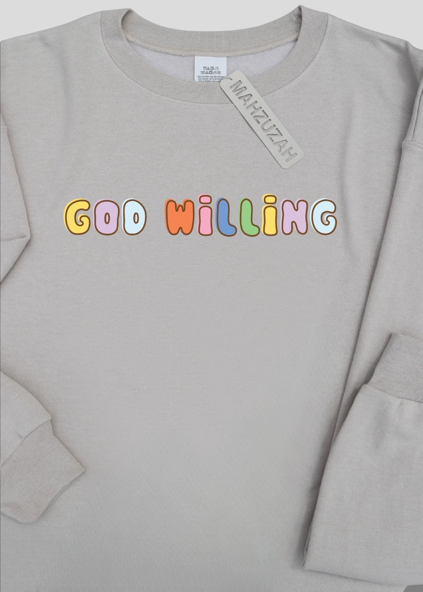 God Willing Doodle Sweatshirts