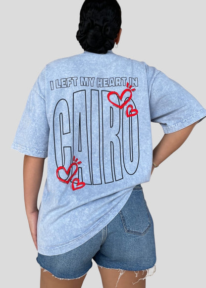 [Customizable] I Left My Heart In Cairo Tees