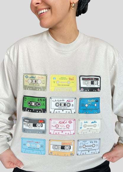 Arabic Cassette Collection Tees