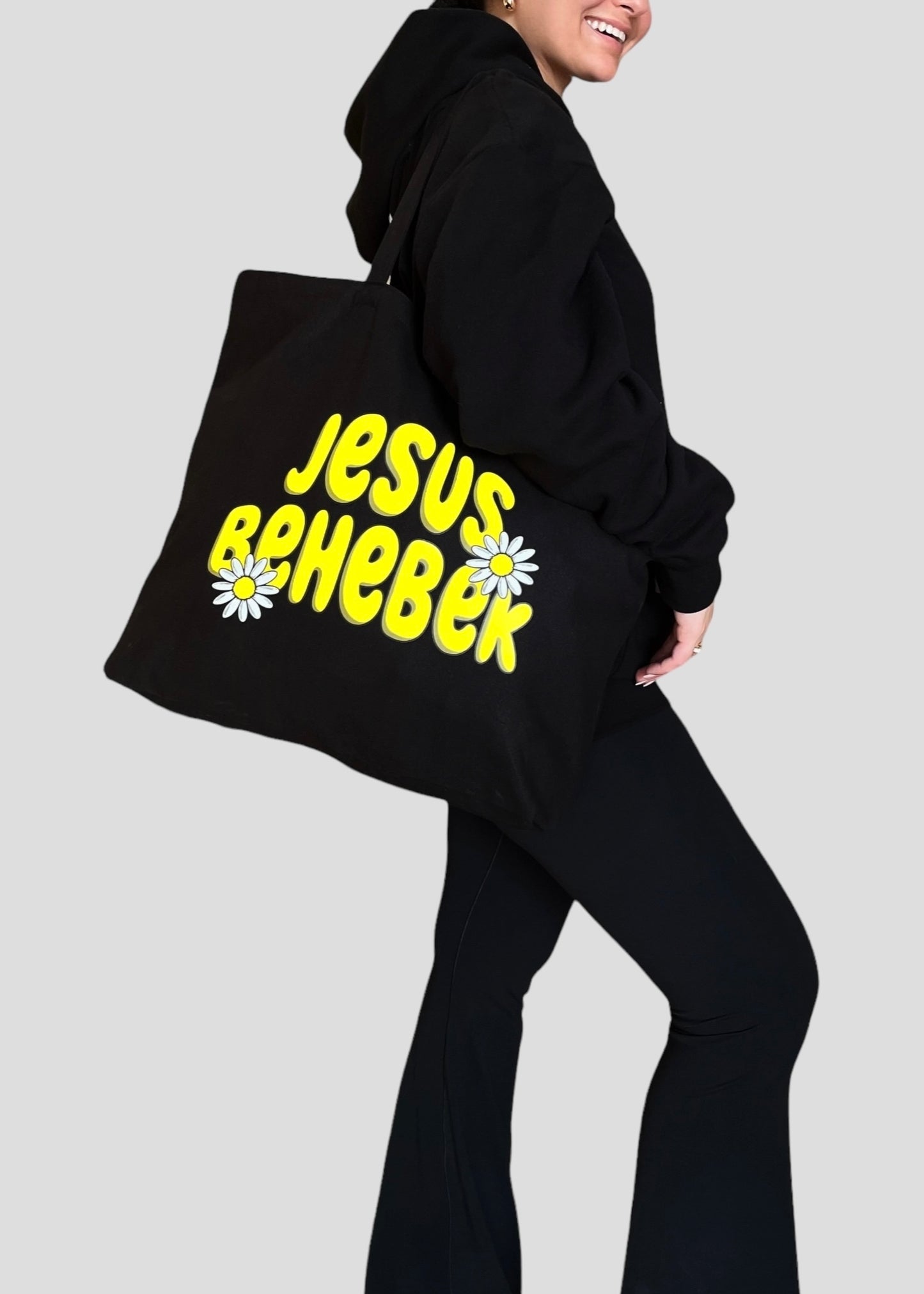 Jesus Behebek Jumbo Tote