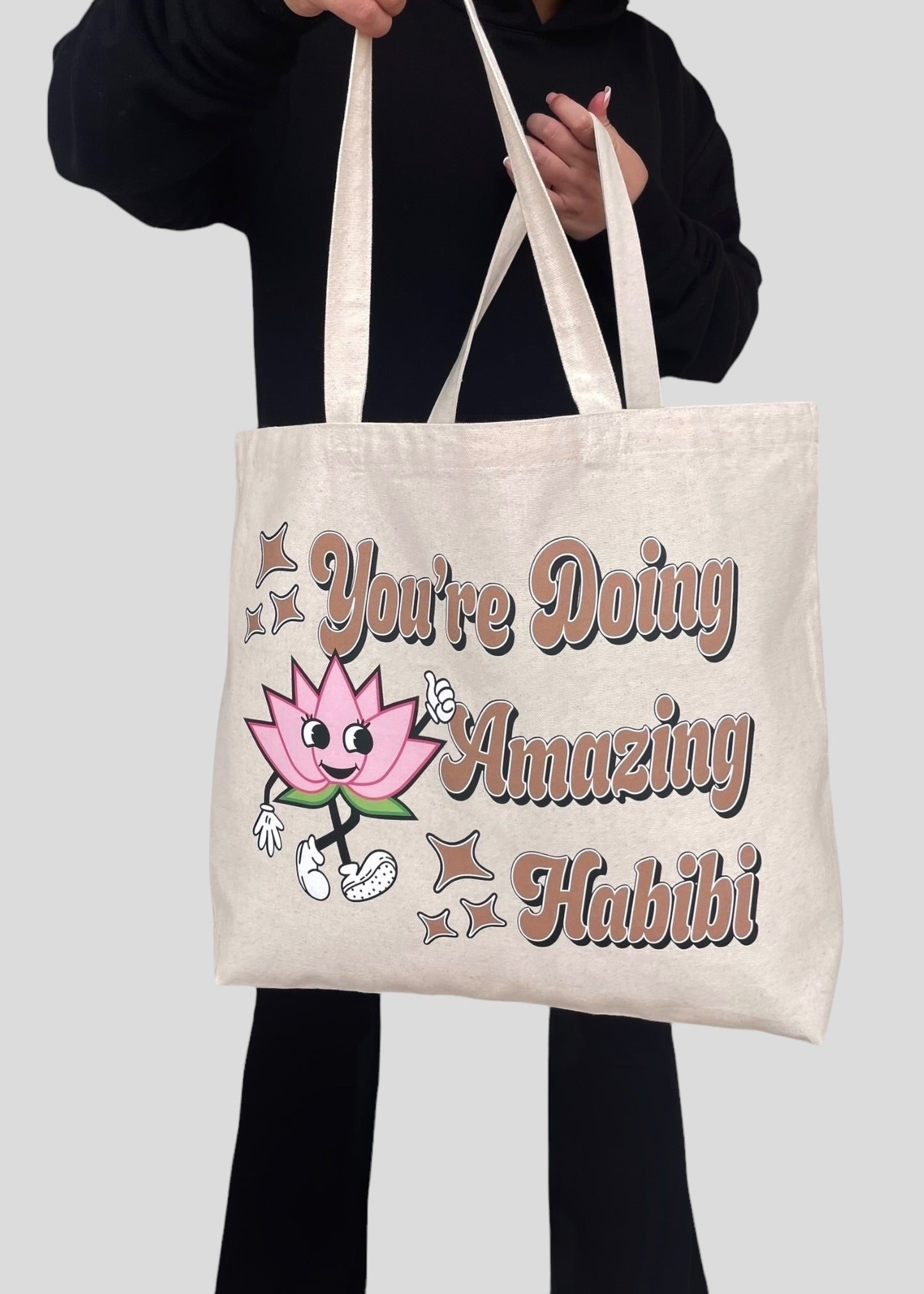 You're Doing Amazing Habibi Jumbo Tote