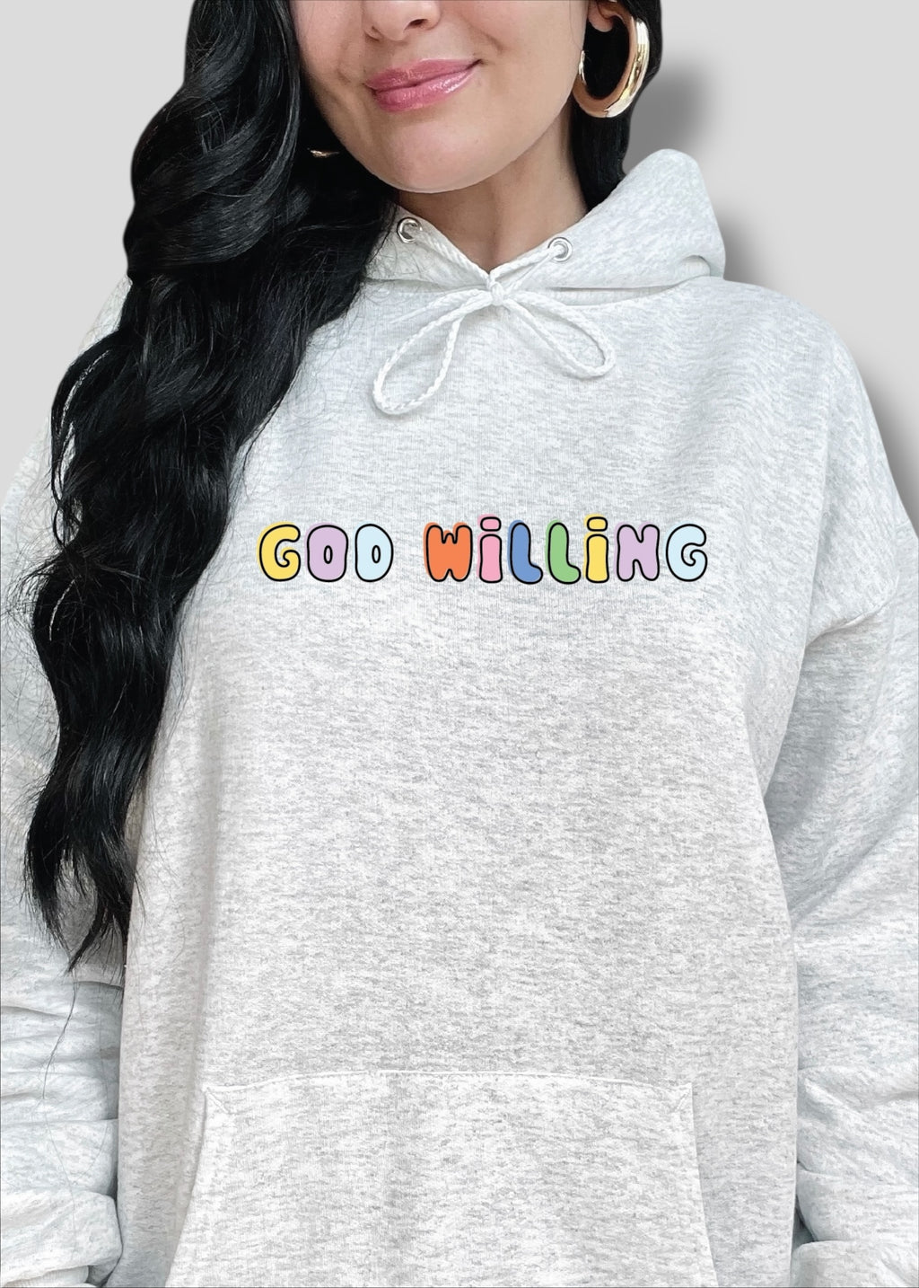 God Willing Doodle Sweatshirts