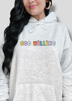 God Willing Doodle Sweatshirts