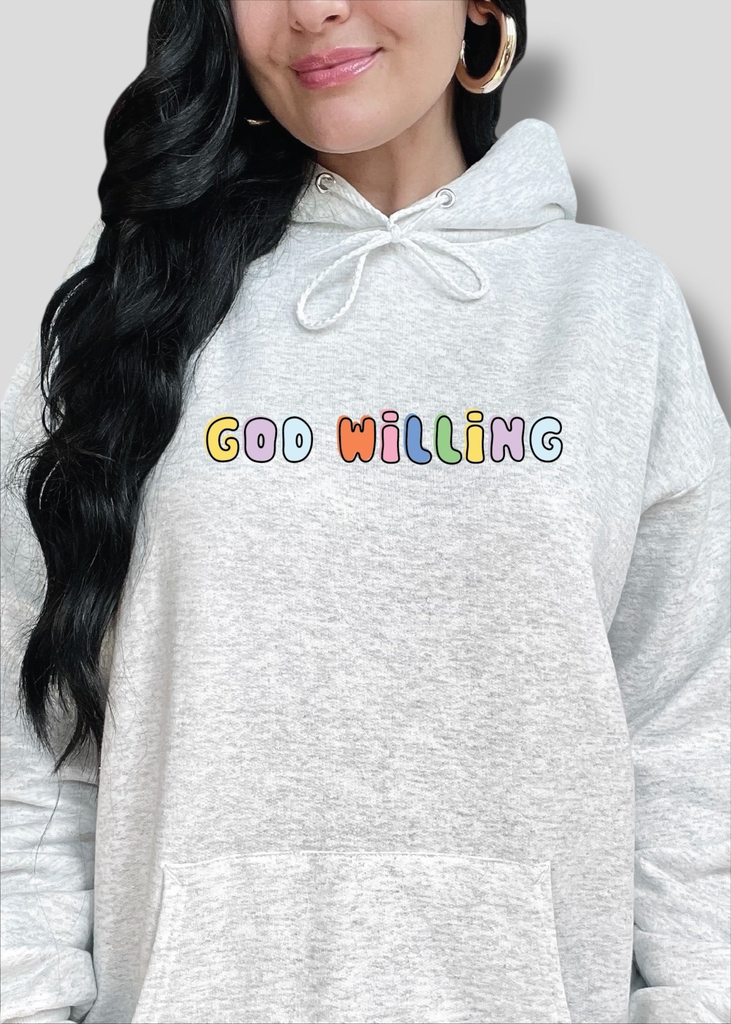 God Willing Doodle Sweatshirts