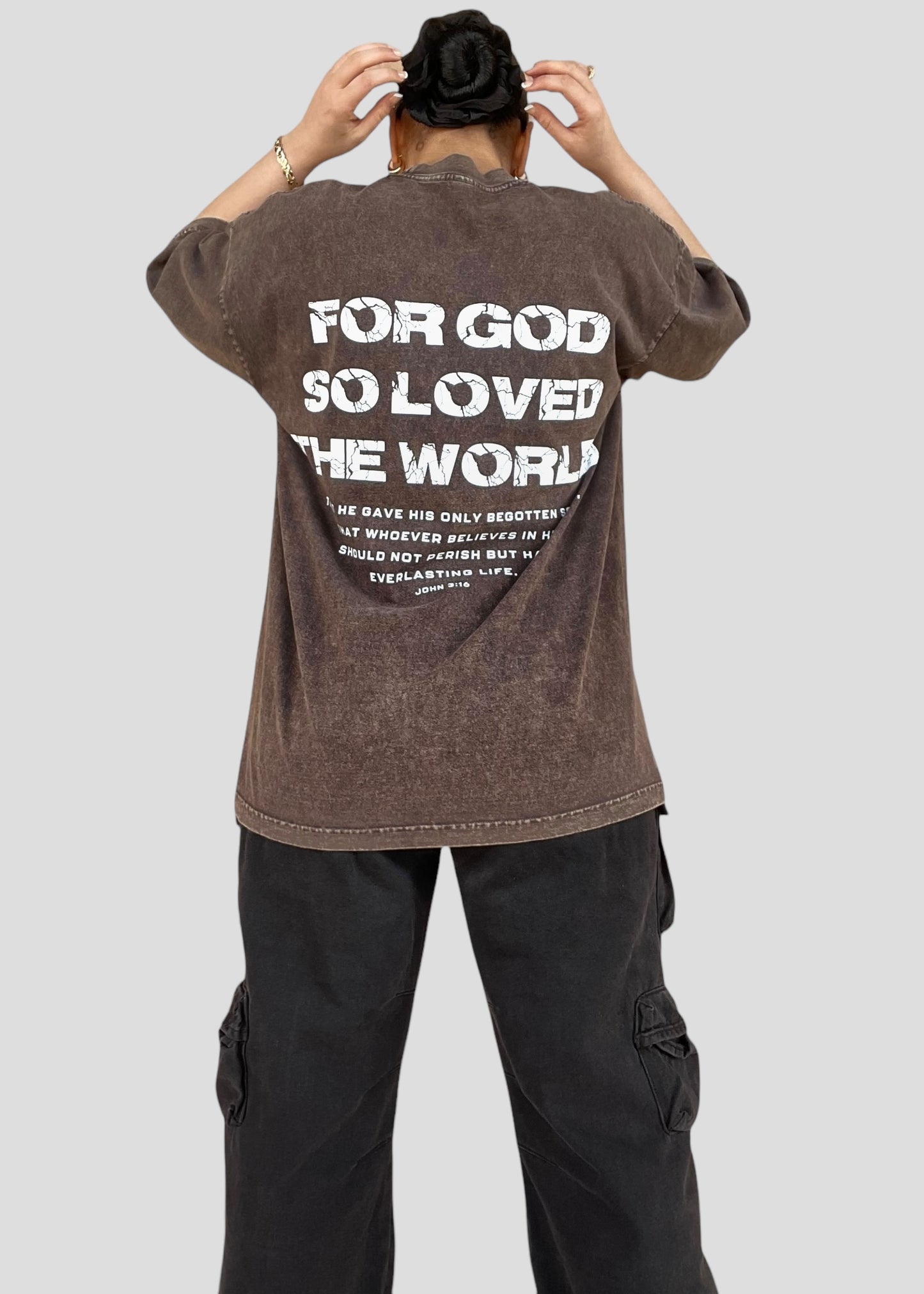 For God So Loved The World (John 3:16) Tees