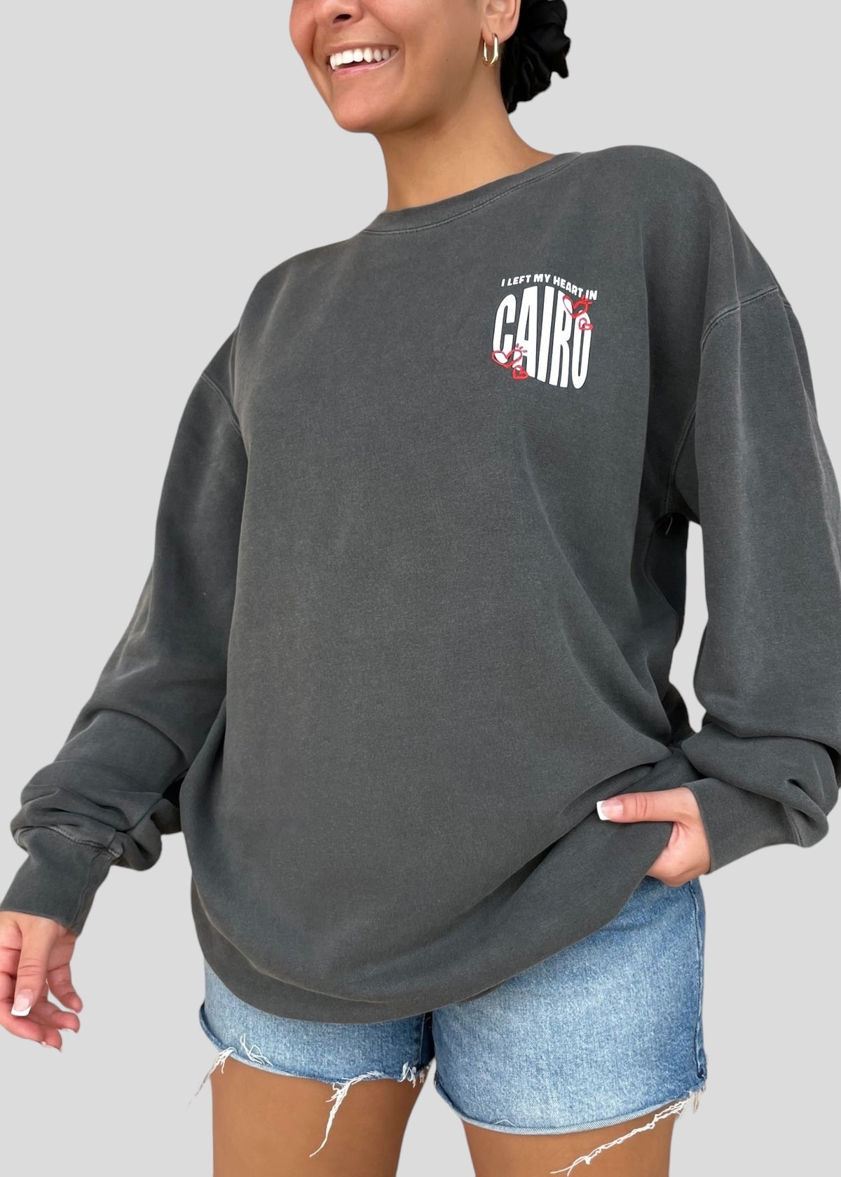 [Customizable] I Left My Heart In Cairo Sweatshirts