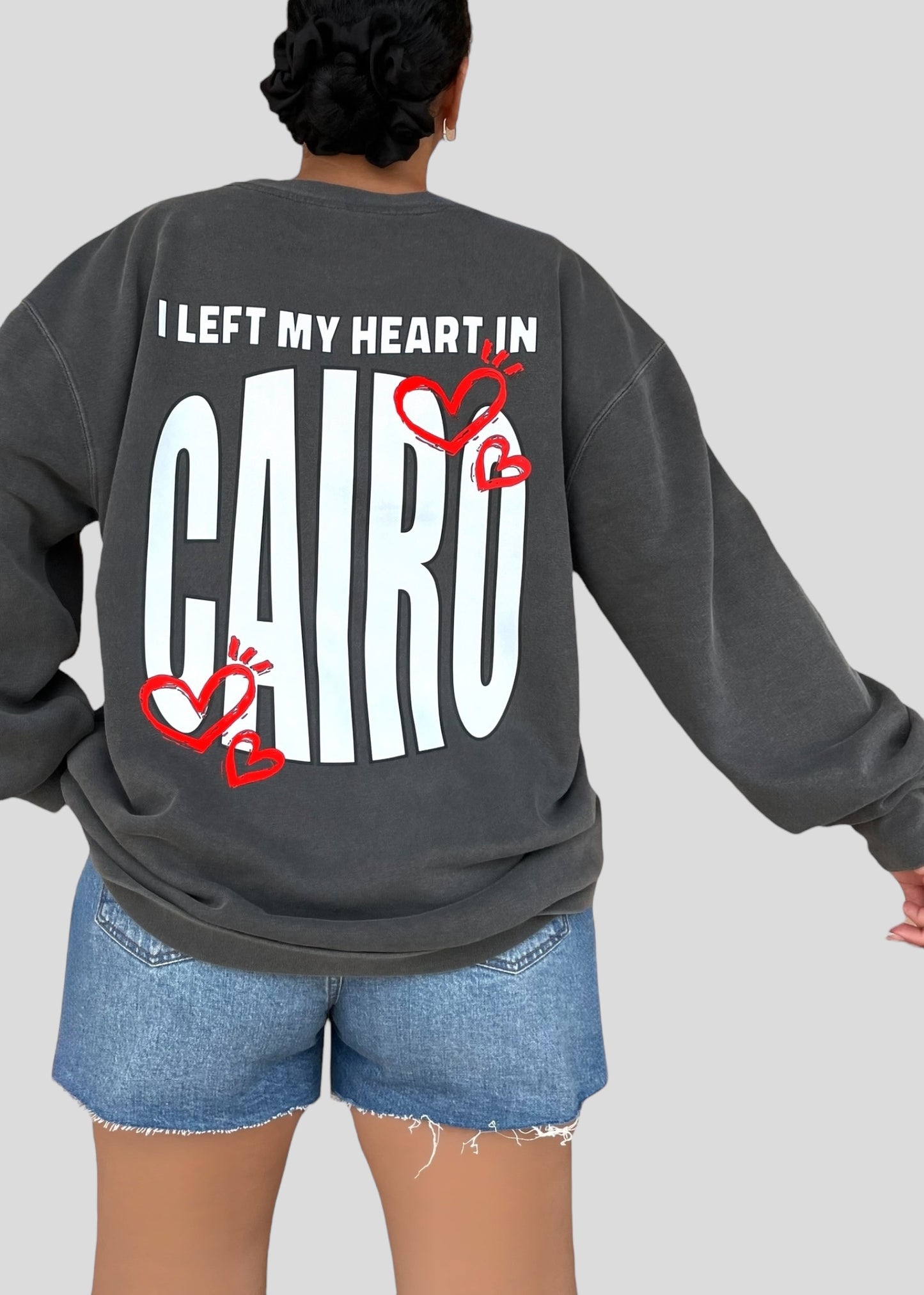 [Customizable] I Left My Heart In Cairo Sweatshirts