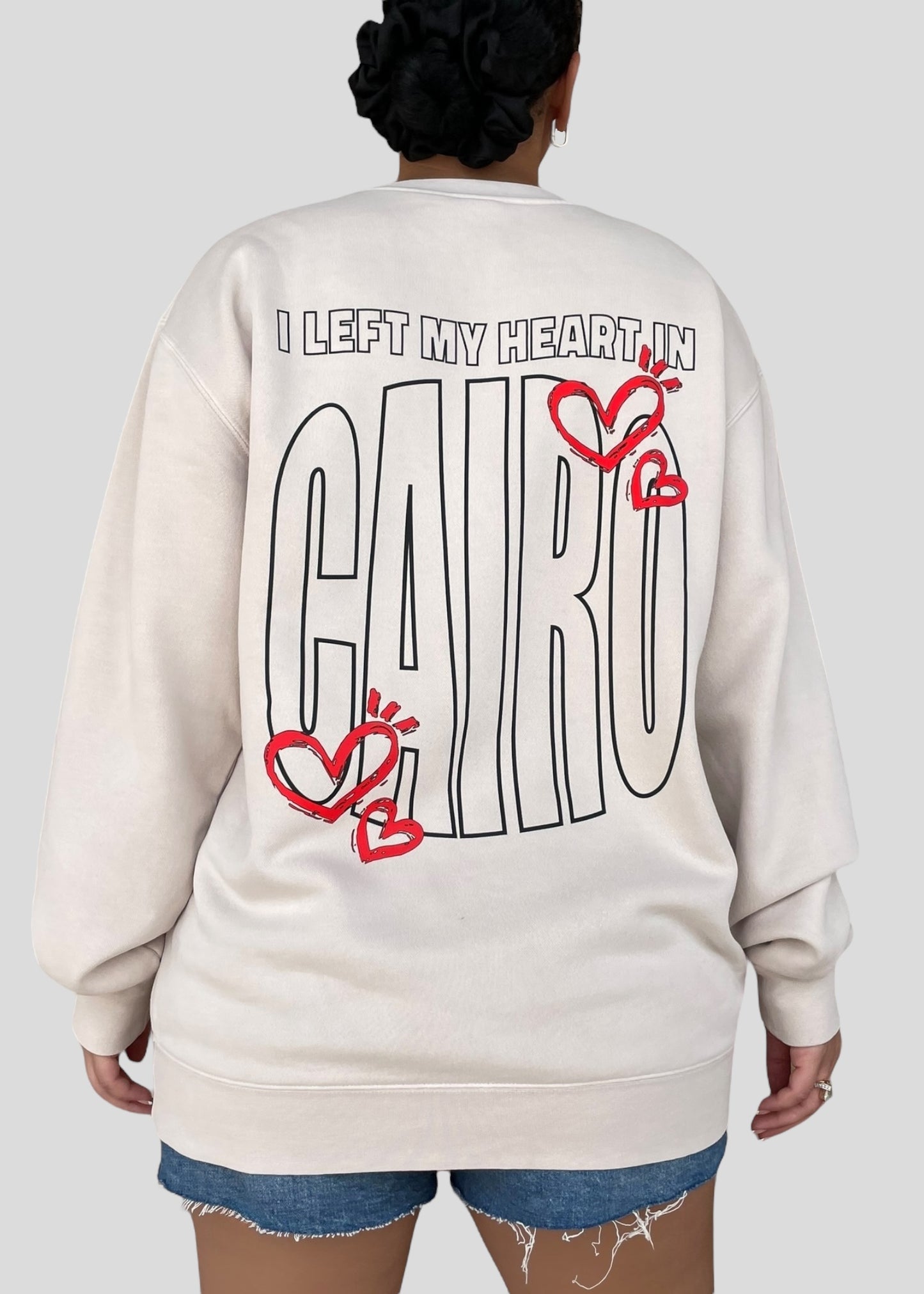 [Customizable] I Left My Heart In Cairo Sweatshirts