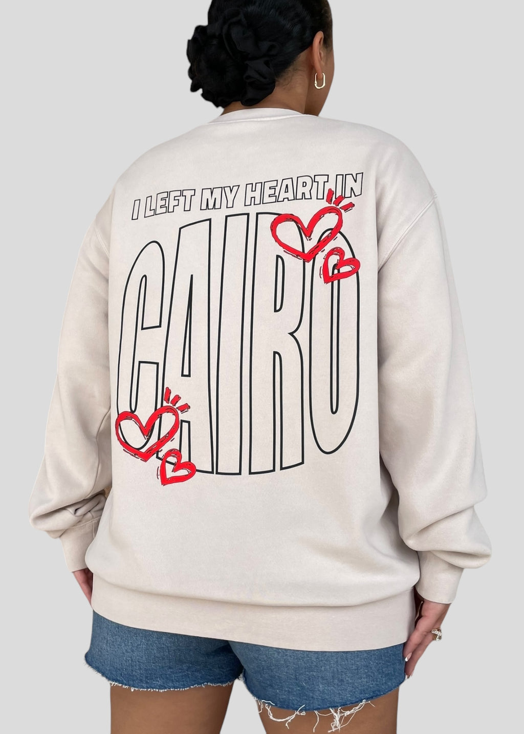 [Customizable] I Left My Heart In Cairo Sweatshirts