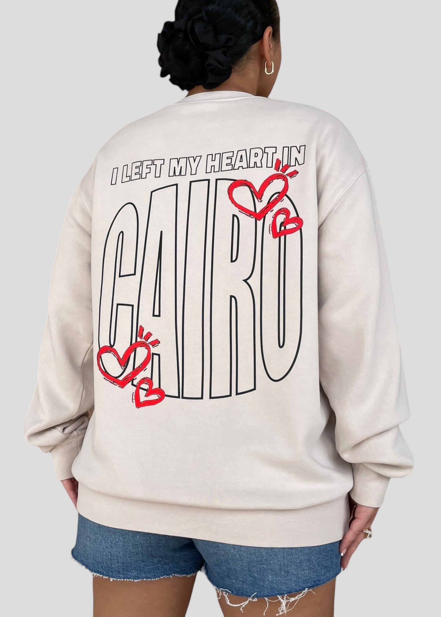 [Customizable] I Left My Heart In Cairo Sweatshirts