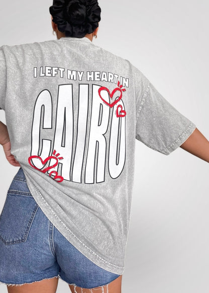 [Customizable] I Left My Heart In Cairo Tees