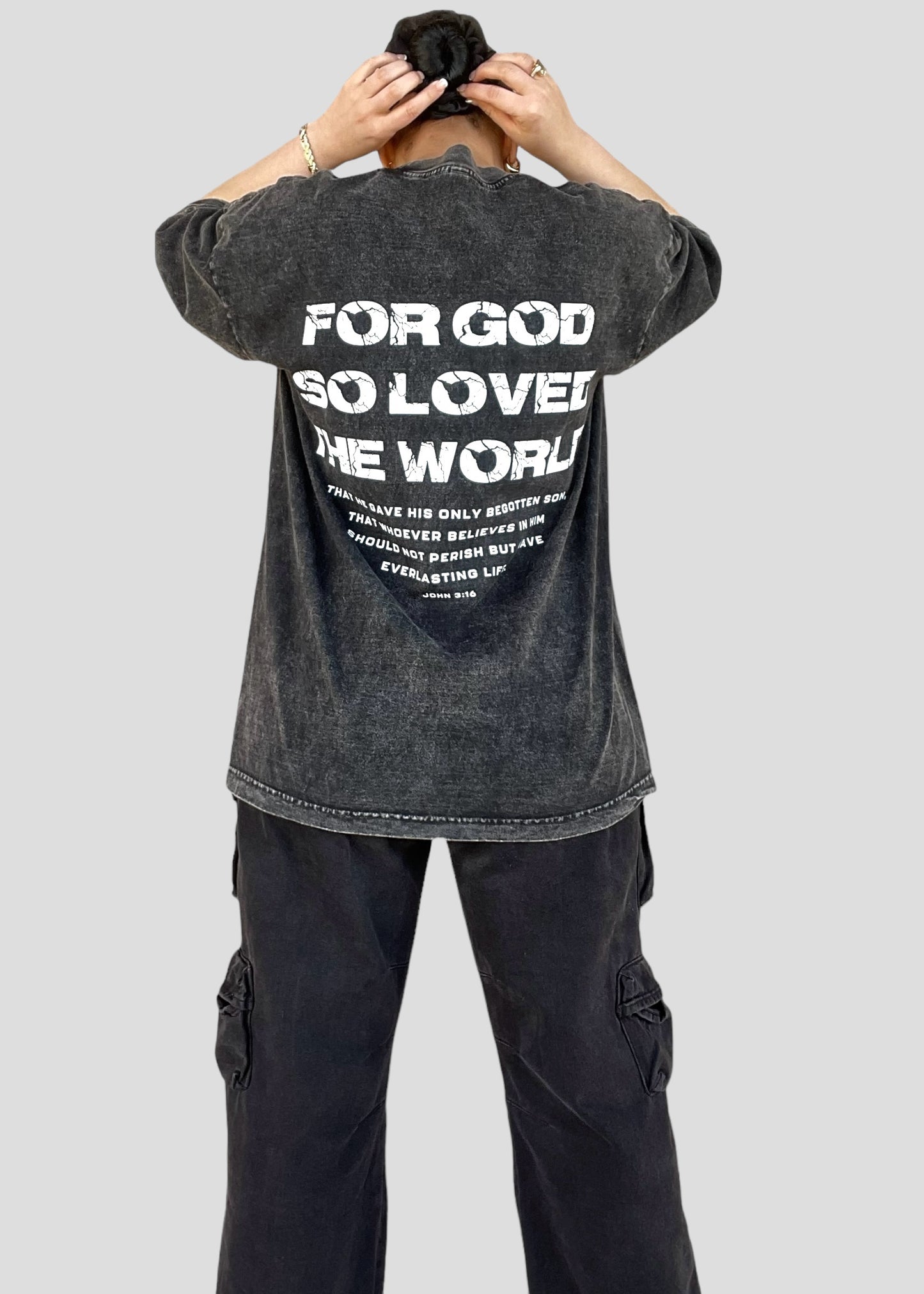 For God So Loved The World (John 3:16) Tees