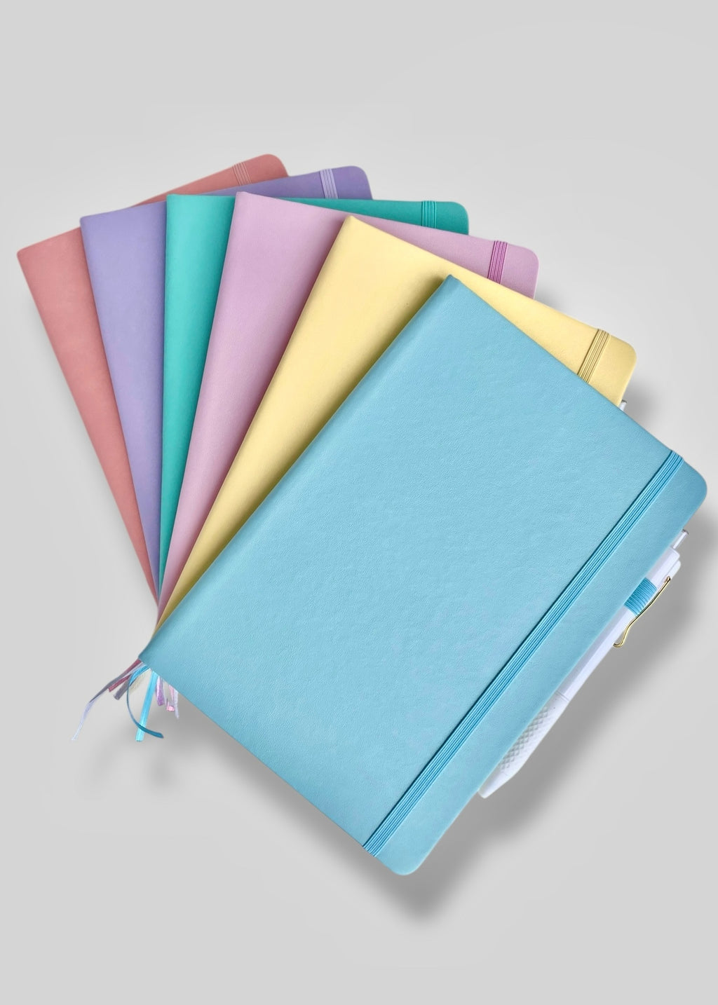 Limited Edition Pastel Customizable Coptic Cross Journals [Textured]