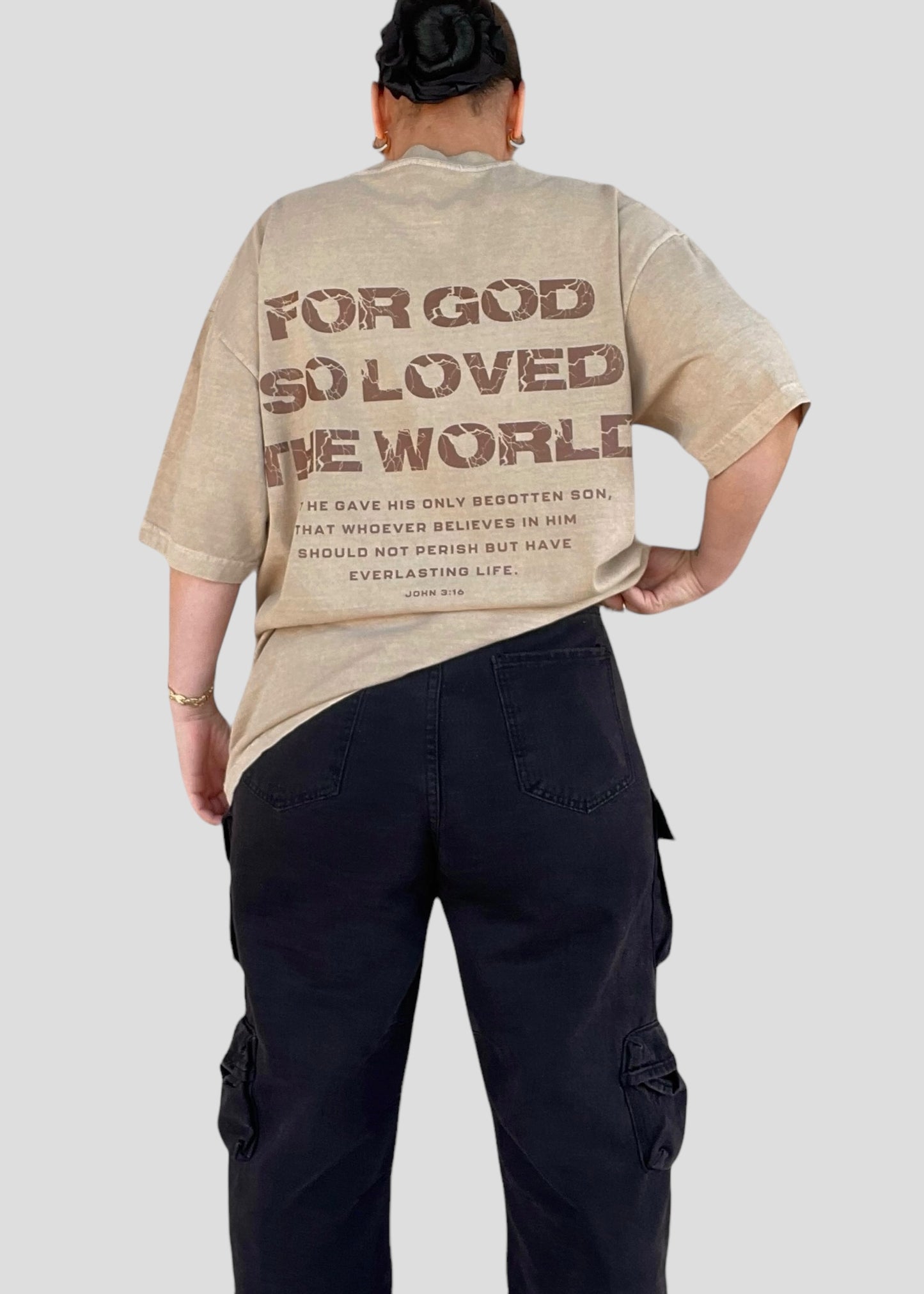 For God So Loved The World (John 3:16) Tees