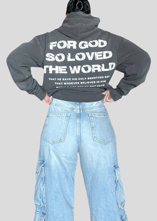 [READY TO SHIP] God So Loved The World (John 3:16) Sweatshirts