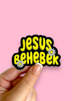 Jesus Behebek Vinyl Sticker (Jesus Loves You)