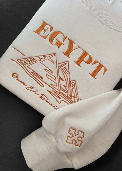 Embroidered Egypt Sweatshirts