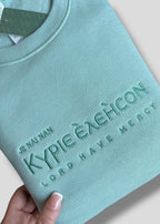 Embroidered Kyrie Eleison Sweatshirts