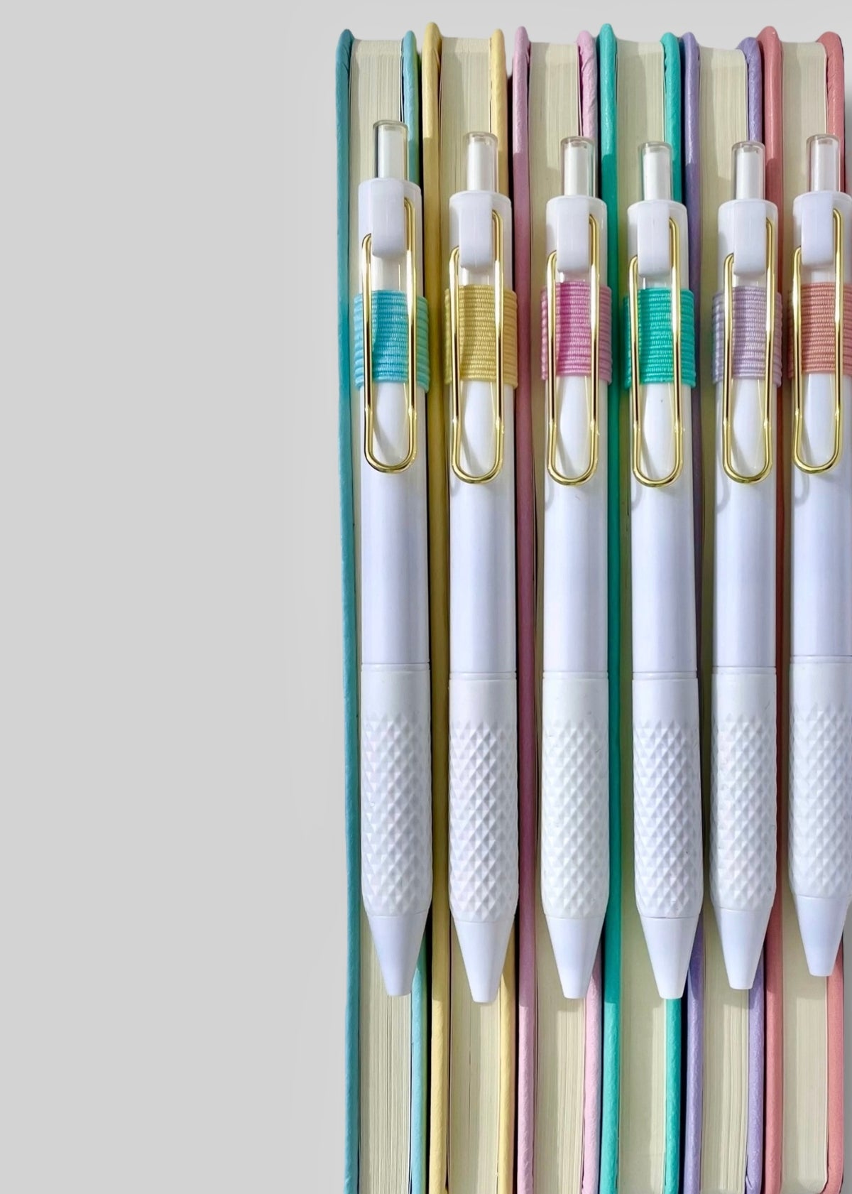 Limited Edition Pastel Customizable Coptic Cross Journals [Textured]