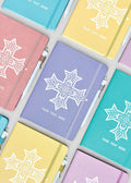 Limited Edition Pastel Customizable Coptic Cross Journals [Textured]