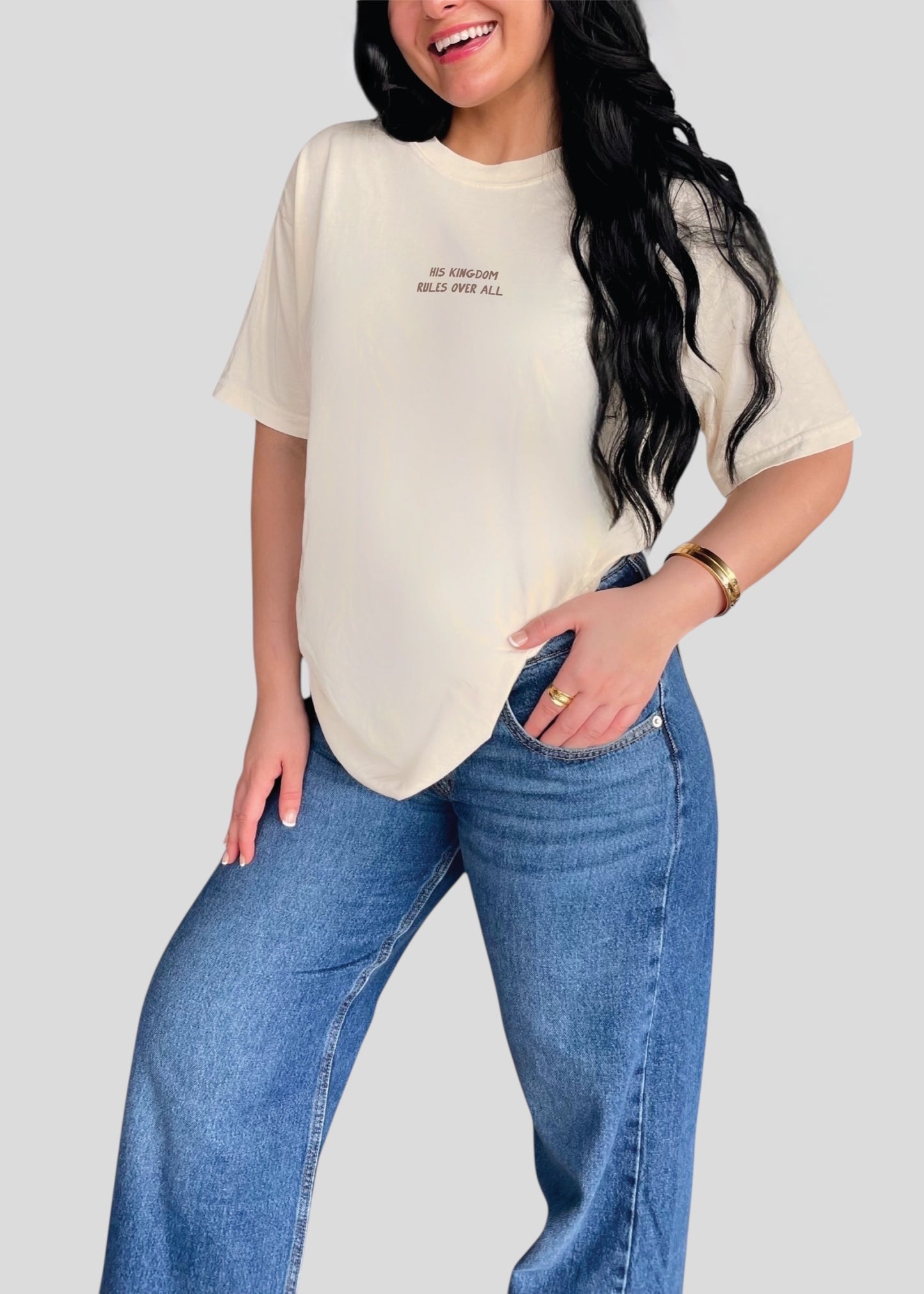 [CUSTOMIZABLE] Jesus is King Tees