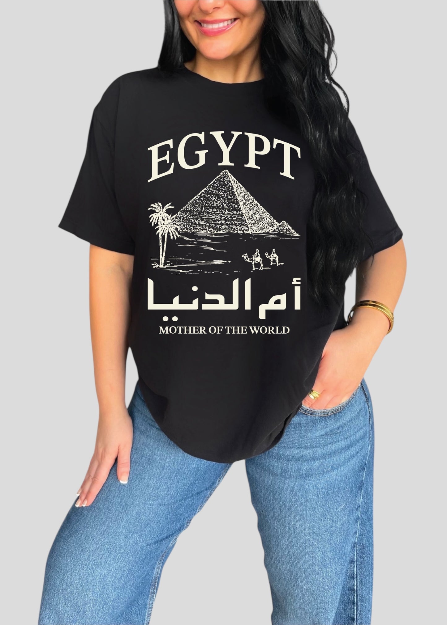 [CUSTOMIZABLE] Egypt-Mother of the World / Masr-Oum El Donia Tees