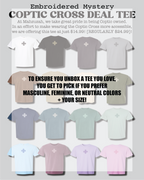 [DEAL TEE] Printed Unisex Mystery Coptic Cross Short Sleeve Tee