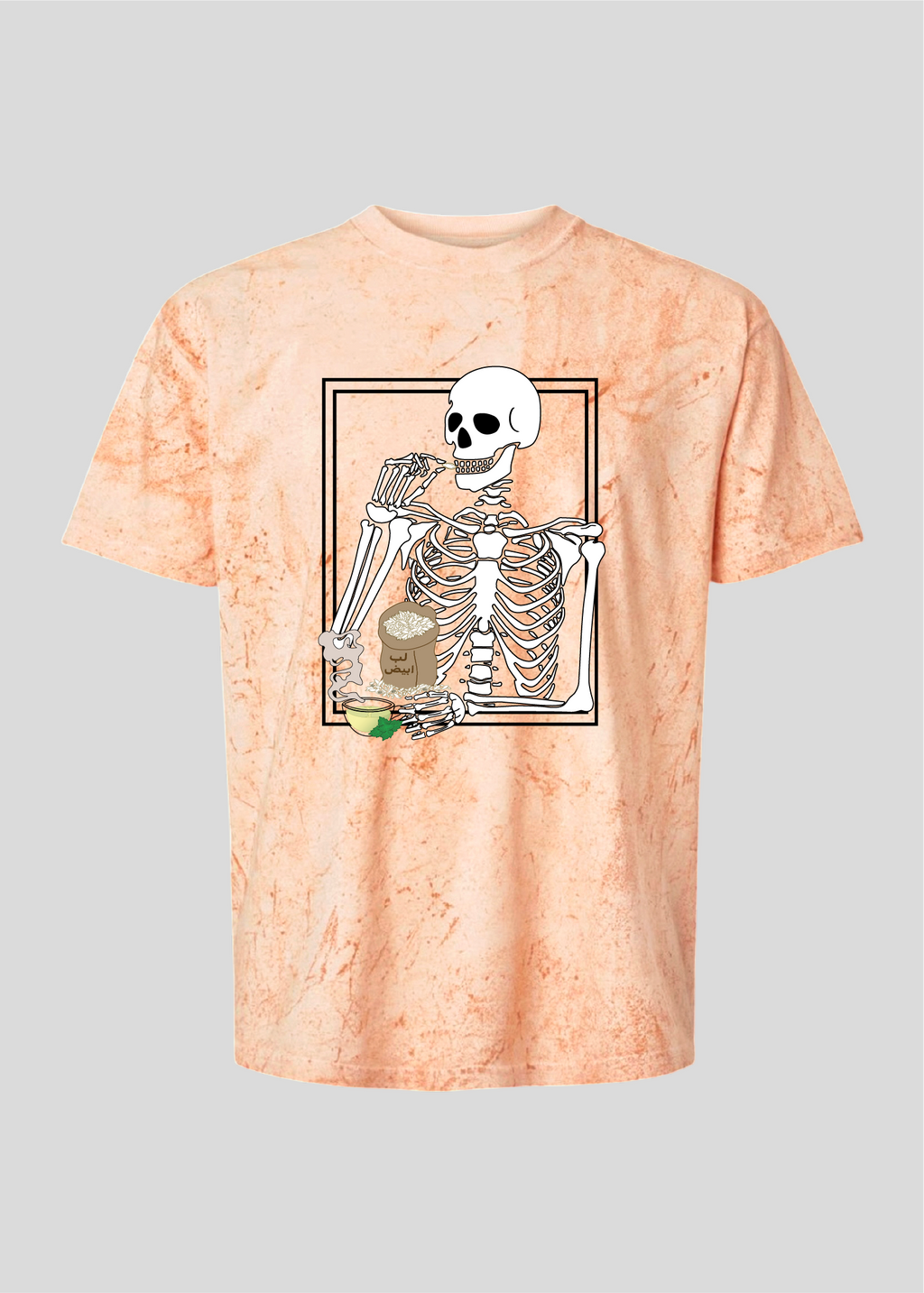 Skeleton Lib (Pumpkin Seeds) and Tea Tee