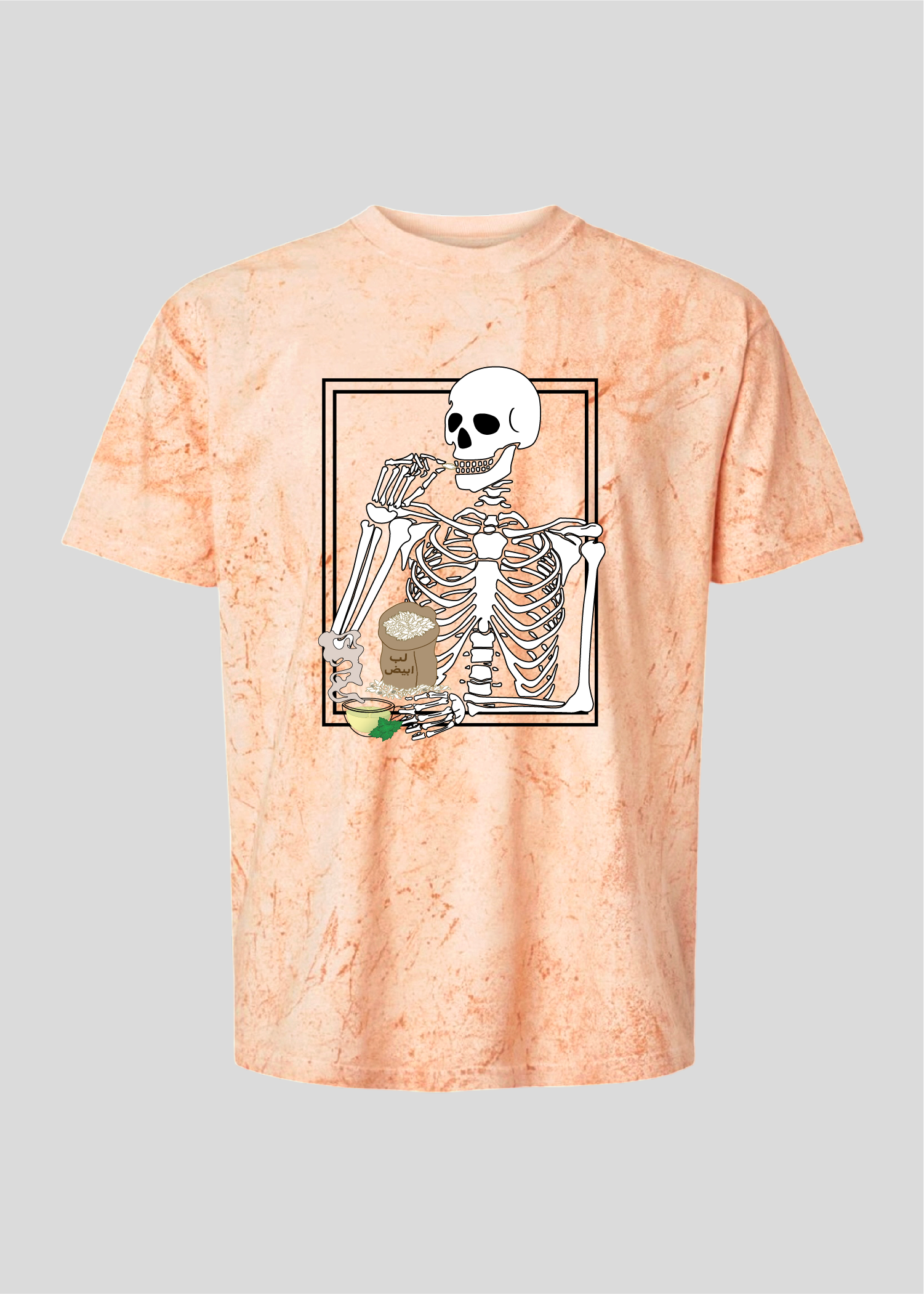 Skeleton Lib (Pumpkin Seeds) and Tea Tee