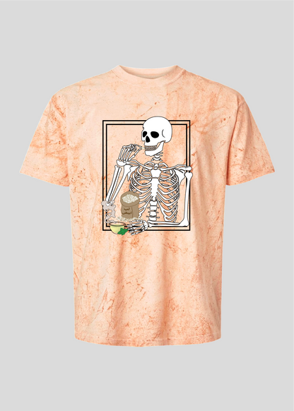Skeleton Lib (Pumpkin Seeds) and Tea Tee