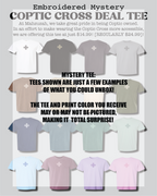 [DEAL TEE] Printed Unisex Mystery Coptic Cross Short Sleeve Tee