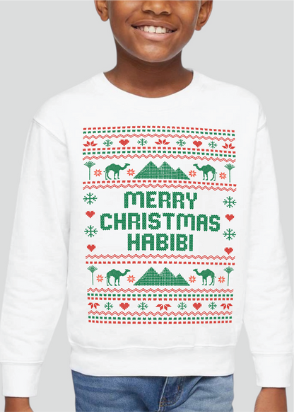 Merry Christmas Habibi - Ugly Christmas Sweatshirts [Adult, Youth & Toddler]