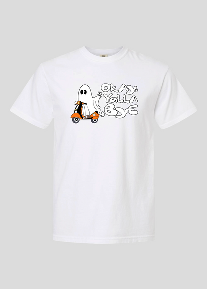 Okay, Yalla Bye Ghost Scooter Tee