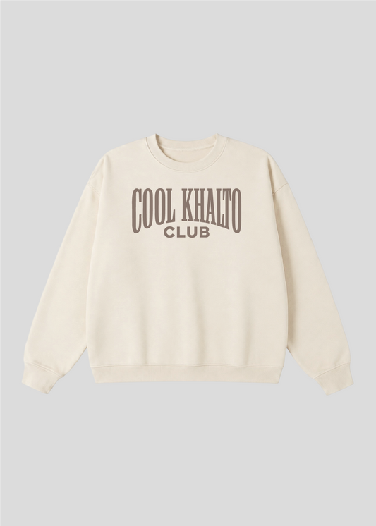 Cool Khalto Club Crewneck