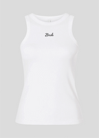 Embroidered Bride Rib Tank Top
