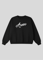 Arees Cursive Script Crewneck
