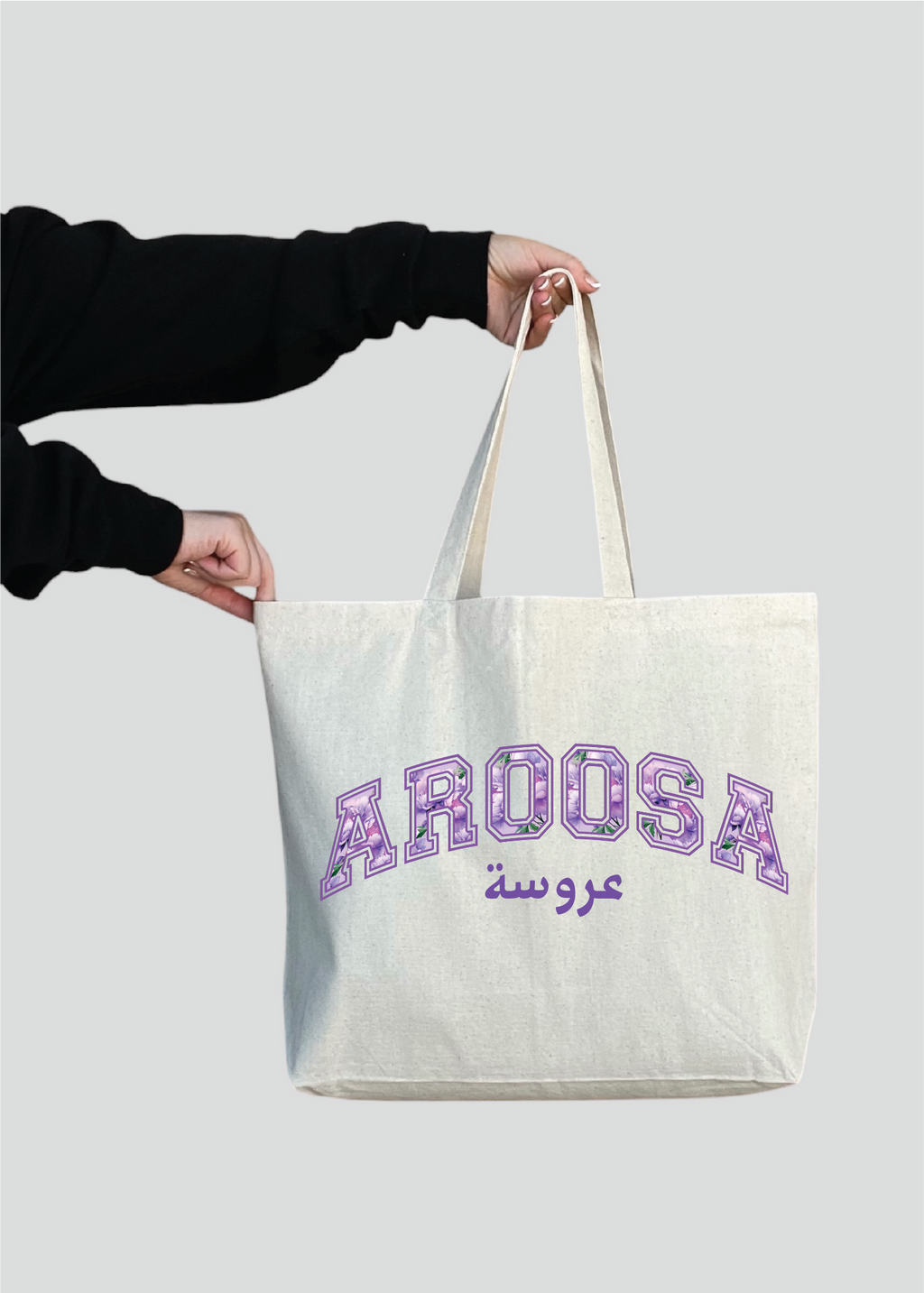 Floral Aroosa Jumbo Tote