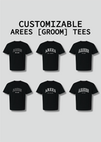 Arees [Groom] Tee with Custom Date