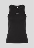Embroidered Bride Rib Tank Top