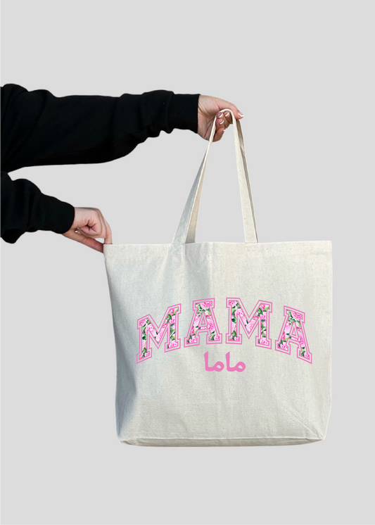 Floral Mama Jumbo Tote