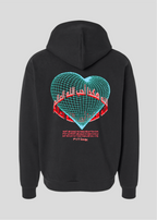 For God So Loved The World Globe Heart  Hoodie [John 3:16]