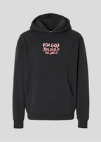 For God So Loved The World Globe Hoodie [John 3:16]