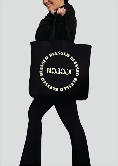 Customizable Coptic Blessed Jumbo Tote
