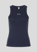 Embroidered Bride Rib Tank Top