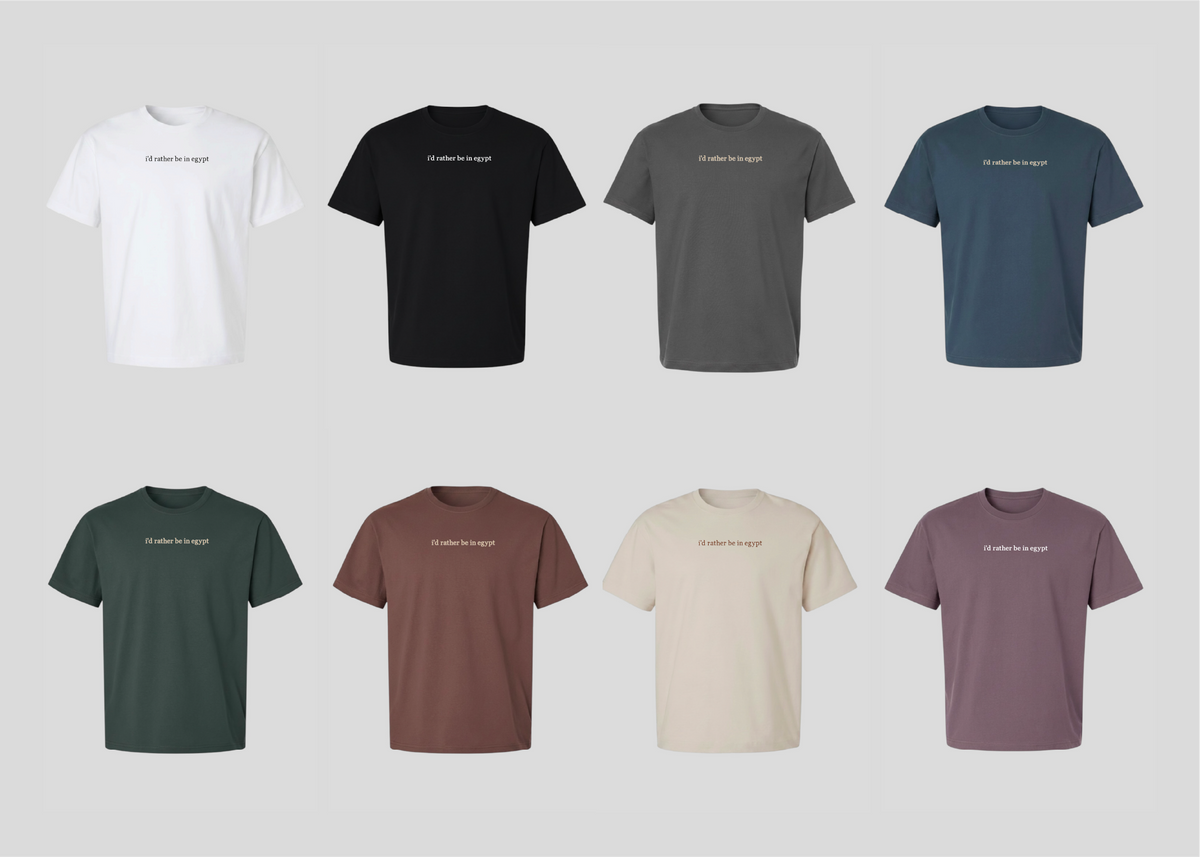 Embroidered I'd Rather Be In Masr Tee