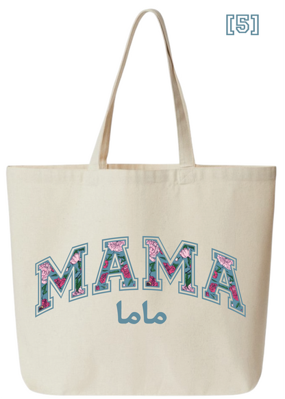 Floral Mama Jumbo Tote