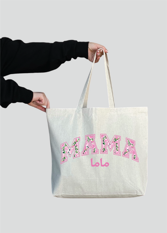 Floral Mama Jumbo Tote
